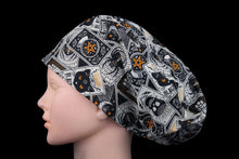 Load image into Gallery viewer, Spooky Halloween Tarots Euro Scrub Cap - Loving Mystic Mantis