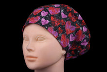 Load image into Gallery viewer, Glitter Valentine Euro Scrub Cap