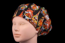 Load image into Gallery viewer, Thanksgiving Gnomes Euro Scrub Cap