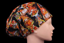Load image into Gallery viewer, Thanksgiving Gnomes Euro Scrub Cap