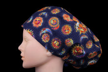 Load image into Gallery viewer, Celestial Sun and Moon Euro Scrub Cap