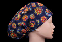 Load image into Gallery viewer, Celestial Sun and Moon Euro Scrub Cap