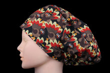 Load image into Gallery viewer, Thanksgiving Turkeys Euro Scrub Cap