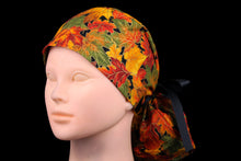 Load image into Gallery viewer, Metallic Gold Autumn Leaves Ponytail Cap - Loving Mystic Mantis