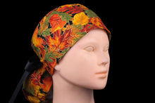 Load image into Gallery viewer, Metallic Gold Autumn Leaves Ponytail Cap - Loving Mystic Mantis