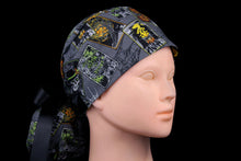 Load image into Gallery viewer, Gothic Grey Halloween Tarots Ponytail - Loving Mystic Mantis