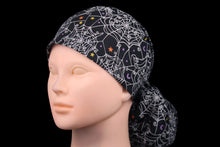 Load image into Gallery viewer, Spooky Spider Webs Ponytail - Loving Mystic Mantis