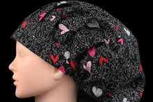 Load image into Gallery viewer, Artistic Valentine Hearts Bouffant - Loving Mystic Mantis