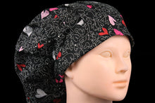 Load image into Gallery viewer, Artistic Valentine Hearts Bouffant - Loving Mystic Mantis