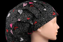 Load image into Gallery viewer, Artistic Valentine Hearts Bouffant - Loving Mystic Mantis