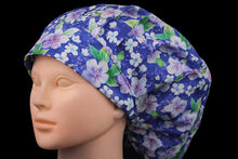 Load image into Gallery viewer, Blue Flowers Bouffant - Loving Mystic Mantis
