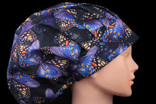 Load image into Gallery viewer, Blue Butterfly Bouffant - Loving Mystic Mantis