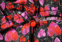 Load image into Gallery viewer, Glitter Valentine Hearts Bouffant - Loving Mystic Mantis