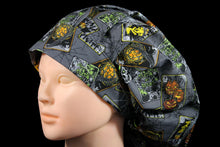 Load image into Gallery viewer, Gray Spooky Tarots Large Bouffant - Loving Mystic Mantis