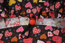 Load image into Gallery viewer, Valentine Plaids and Glitter Large Bouffant - Loving Mystic Mantis