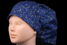 Load image into Gallery viewer, Metallic Gold Blue Mosaic Bouffant - Loving Mystic Mantis